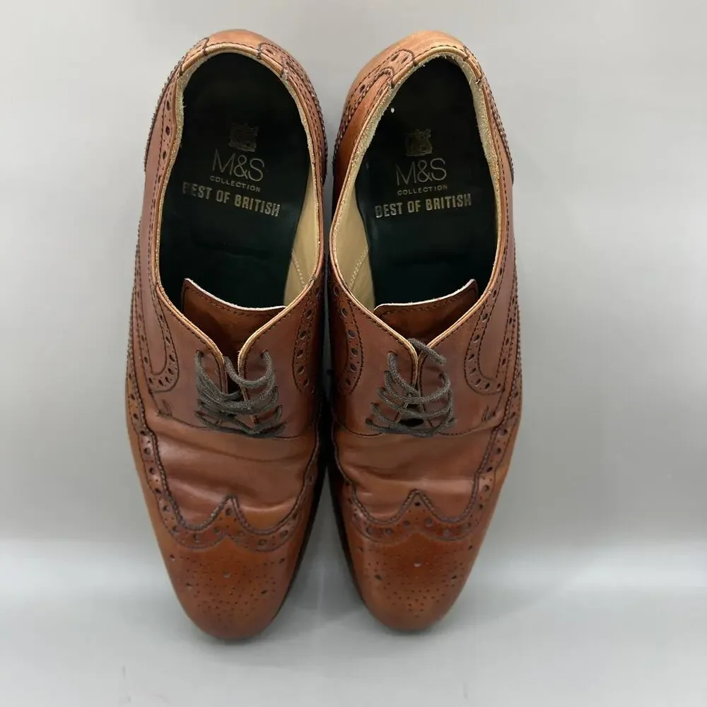 Barker brogue wingtip